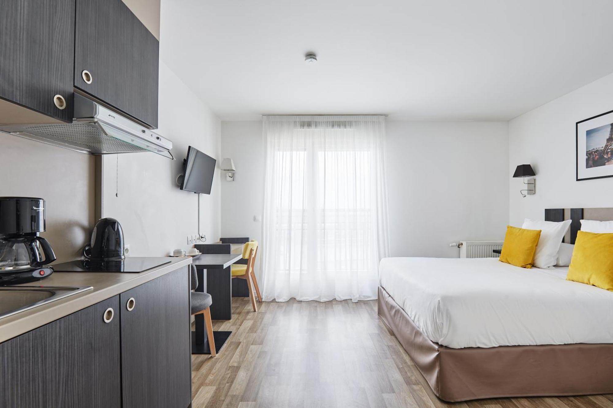 Appart Hotel Odalys City Paris Levallois Esterno foto